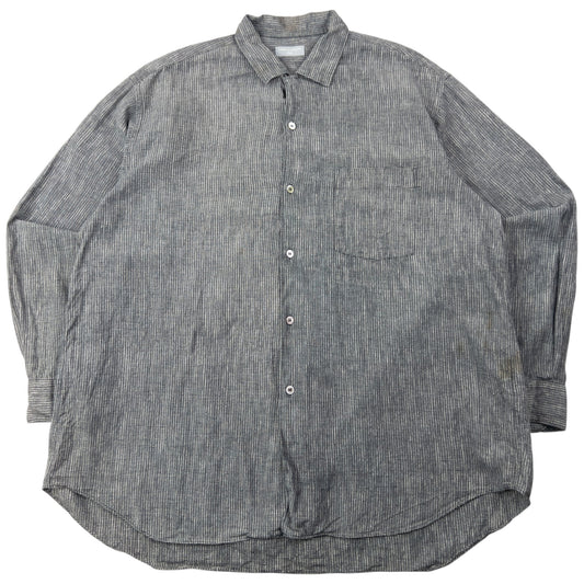 Vintage 90s Comme Des Garçons HOMME Long Sleeve Button Up Shirt Size