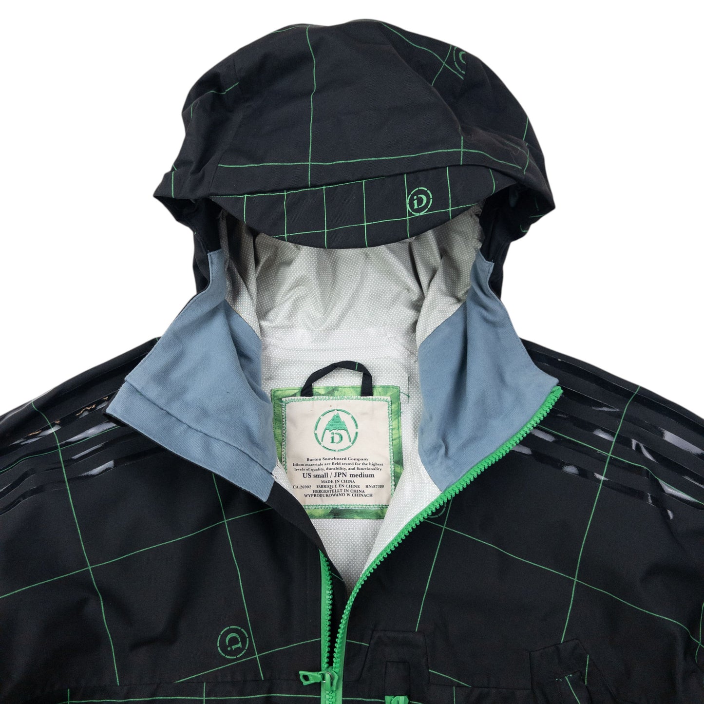 Vintage Burton iDiom Zip Up Jacket Size M