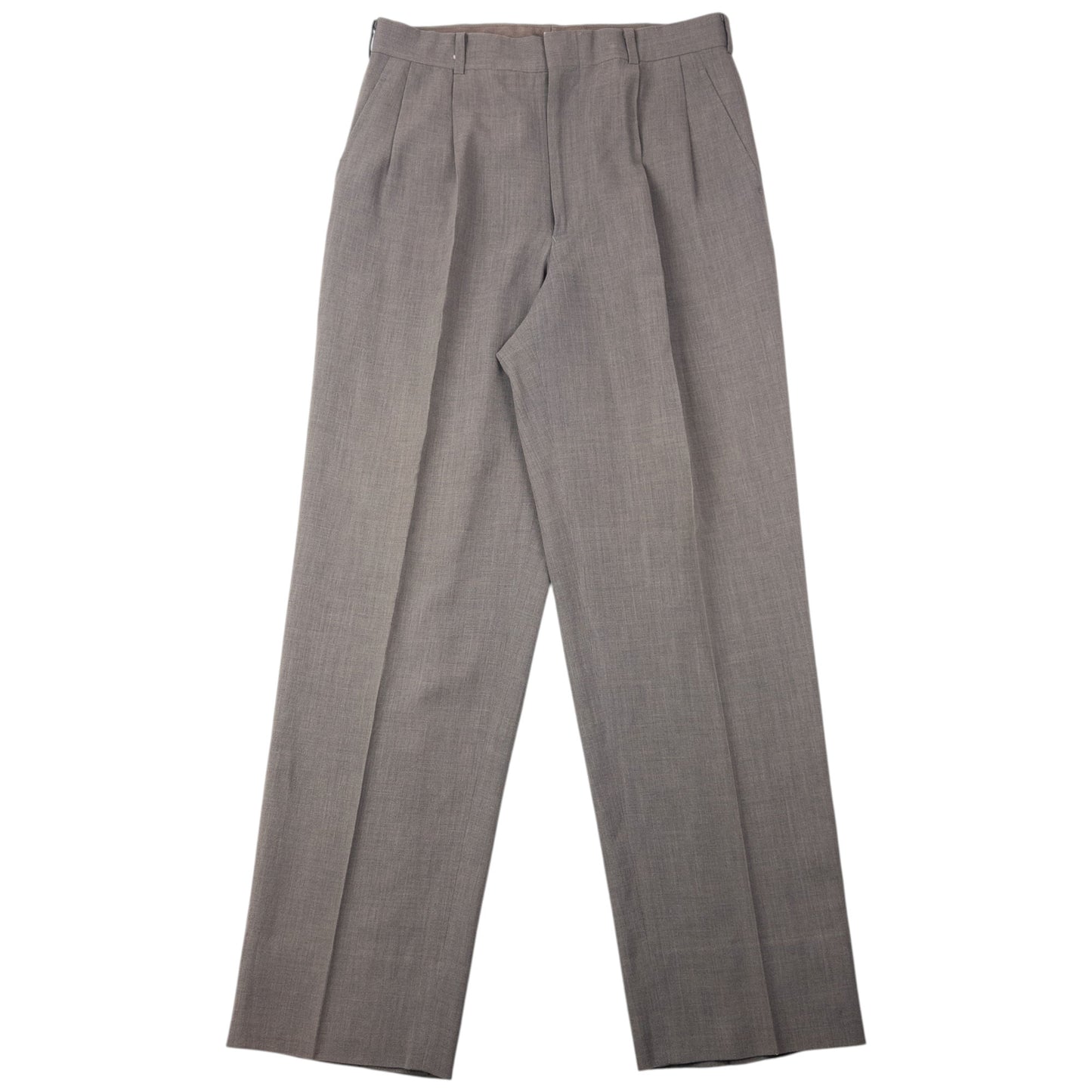 Vintage 90s Issey Miyake Pleated Wool Trousers Size W30