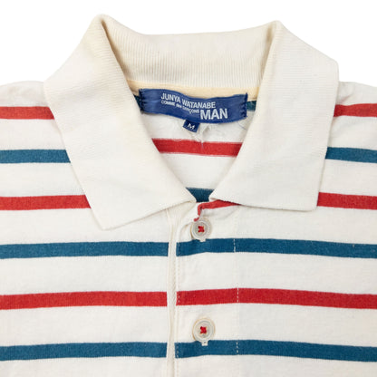 Vintage 2000s Junya Watanabe X Comme Des Garçons MAN Polo Shirt Size S