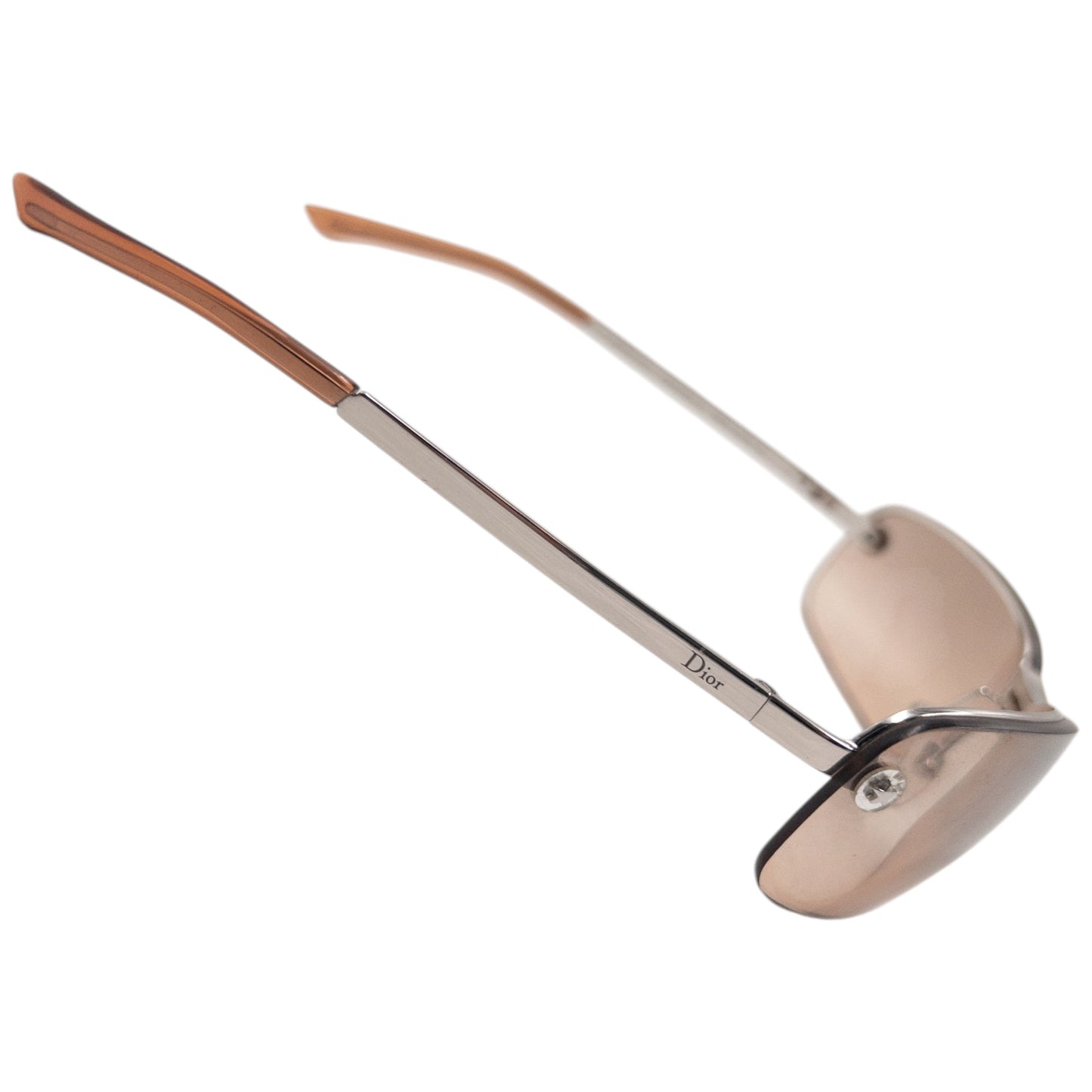 Vintage 2000s Dior Adiorable By John Galliano Rimless Sunglasses