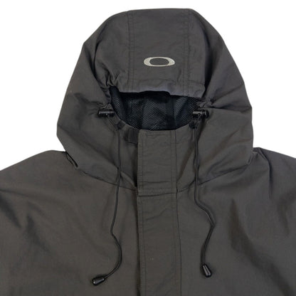 Vintage 90s Oakley Zip Up Jacket in grey, photo 3