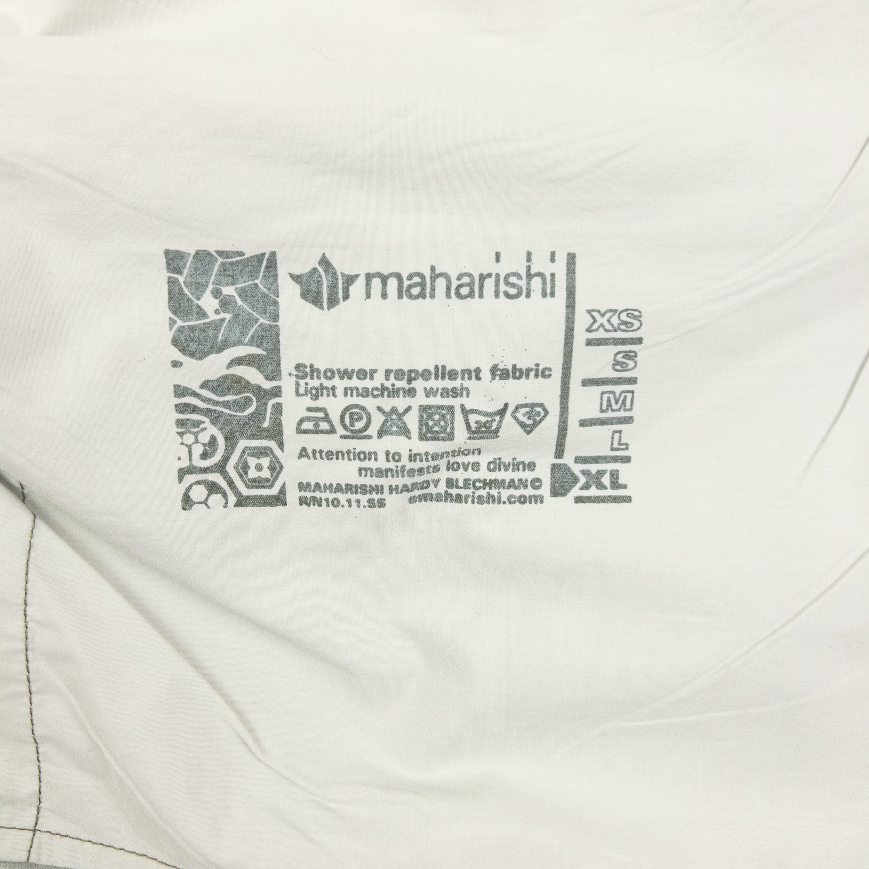 Vintage Maharishi Embroidered Landscape Longline Jacket Size XL