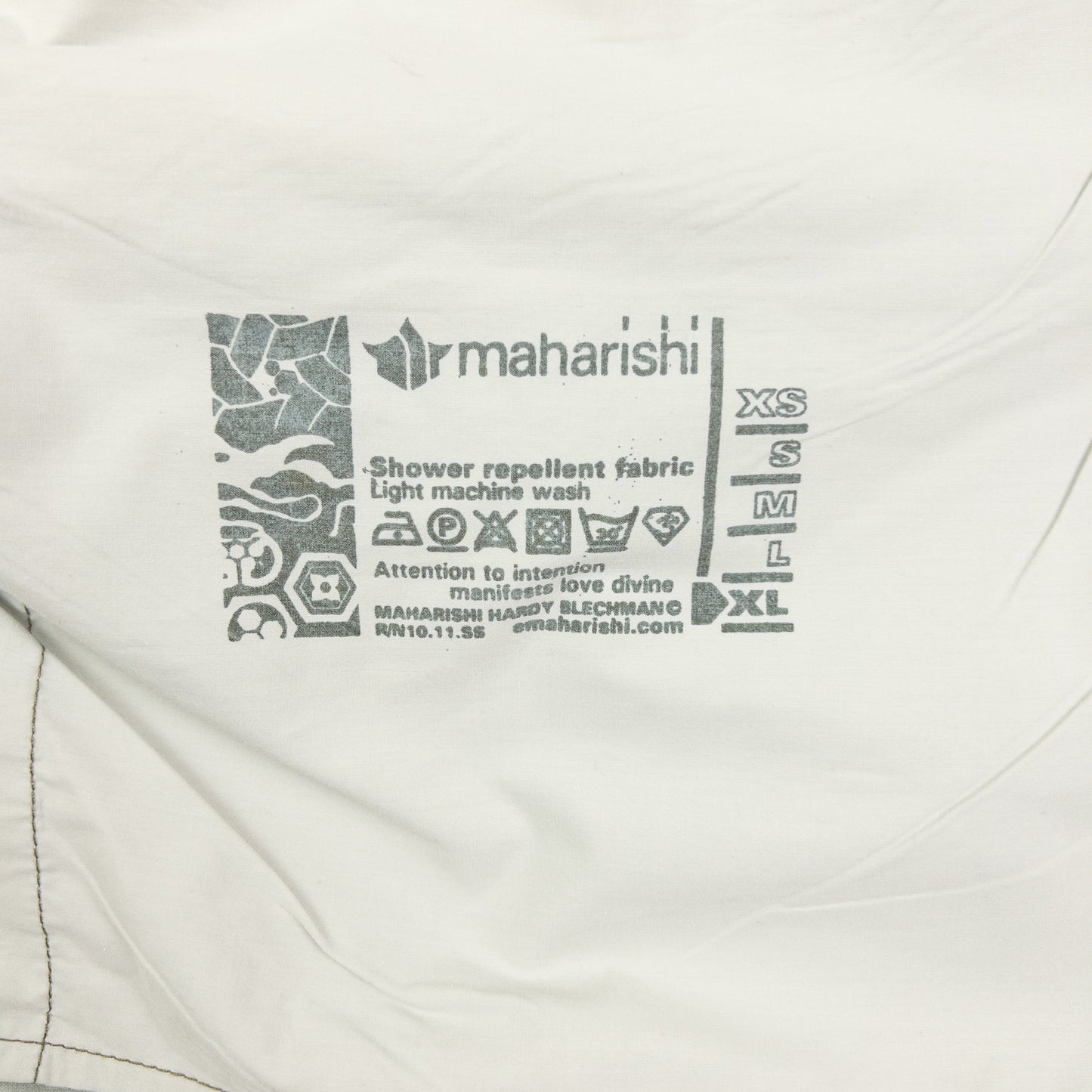 Vintage Maharishi Embroidered Landscape Longline Jacket Size XL