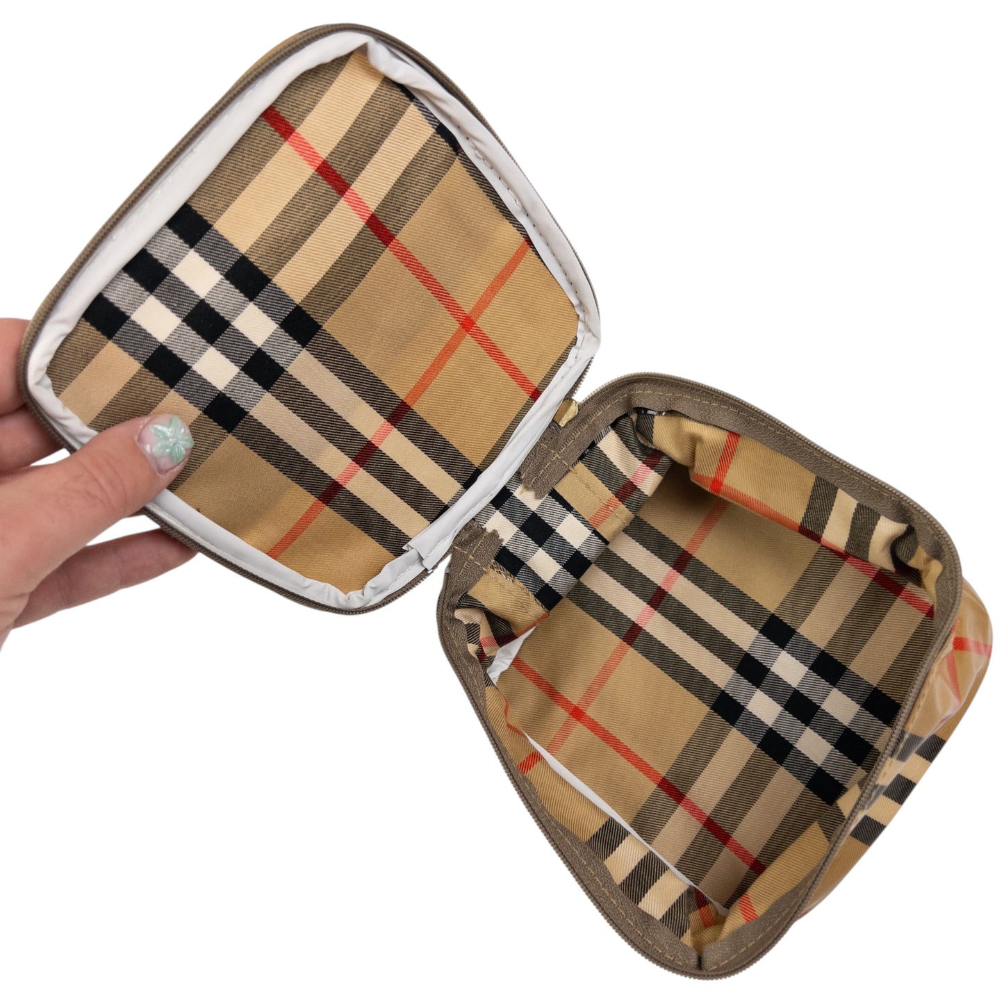 Vintage Burberry Nova Check Mini Travel Bag