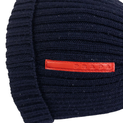 Vintage Prada Sport Wool Beanie Hat
