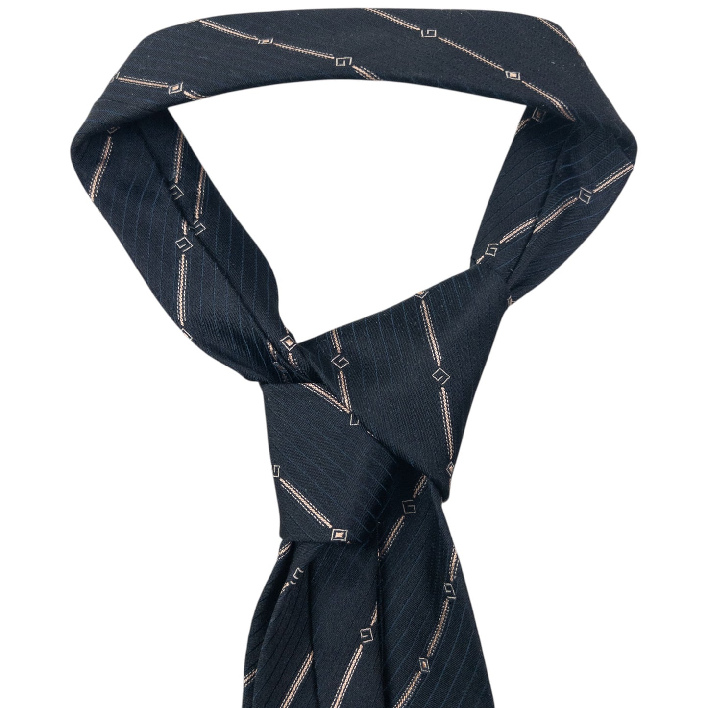Vintage 2000s Gucci Striped Silk Tie