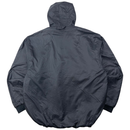 Vintage 90s Moncler Reversible Snap T Fleece Jacket Size L