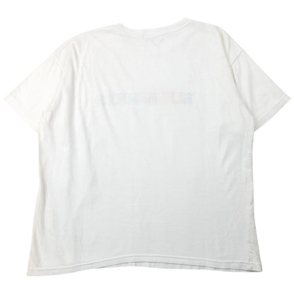 Vintage 90s Burberry Rainbow Embroidered T Shirt Womens Size M