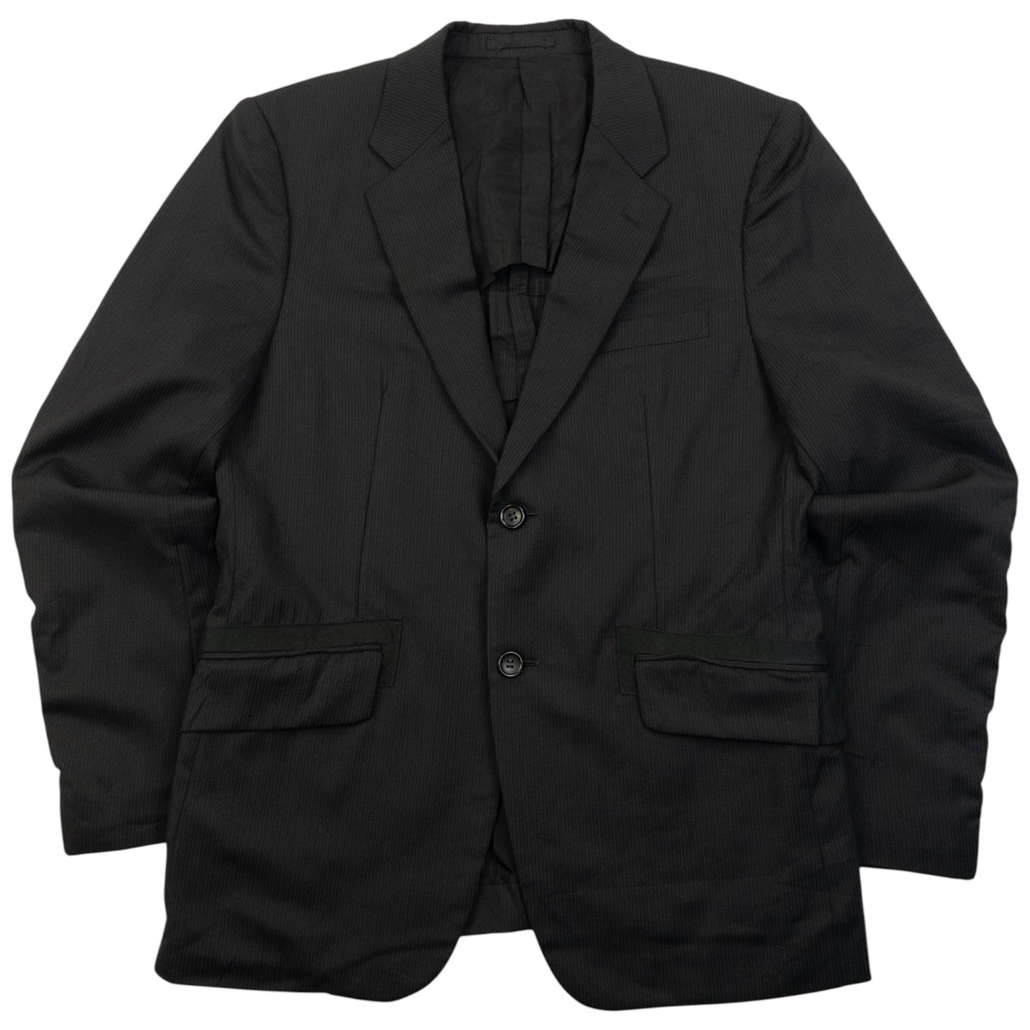 Vintage 2000s Comme Des Garçons HOMME Pinstripe Blazer Jacket Size S