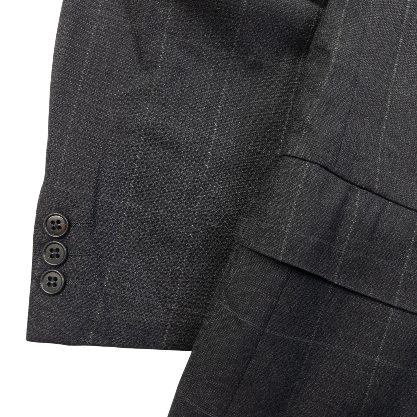 Vintage 90s Yohji Yamamoto D'Urban A.A.R Checkered Blazer Jacket Size M