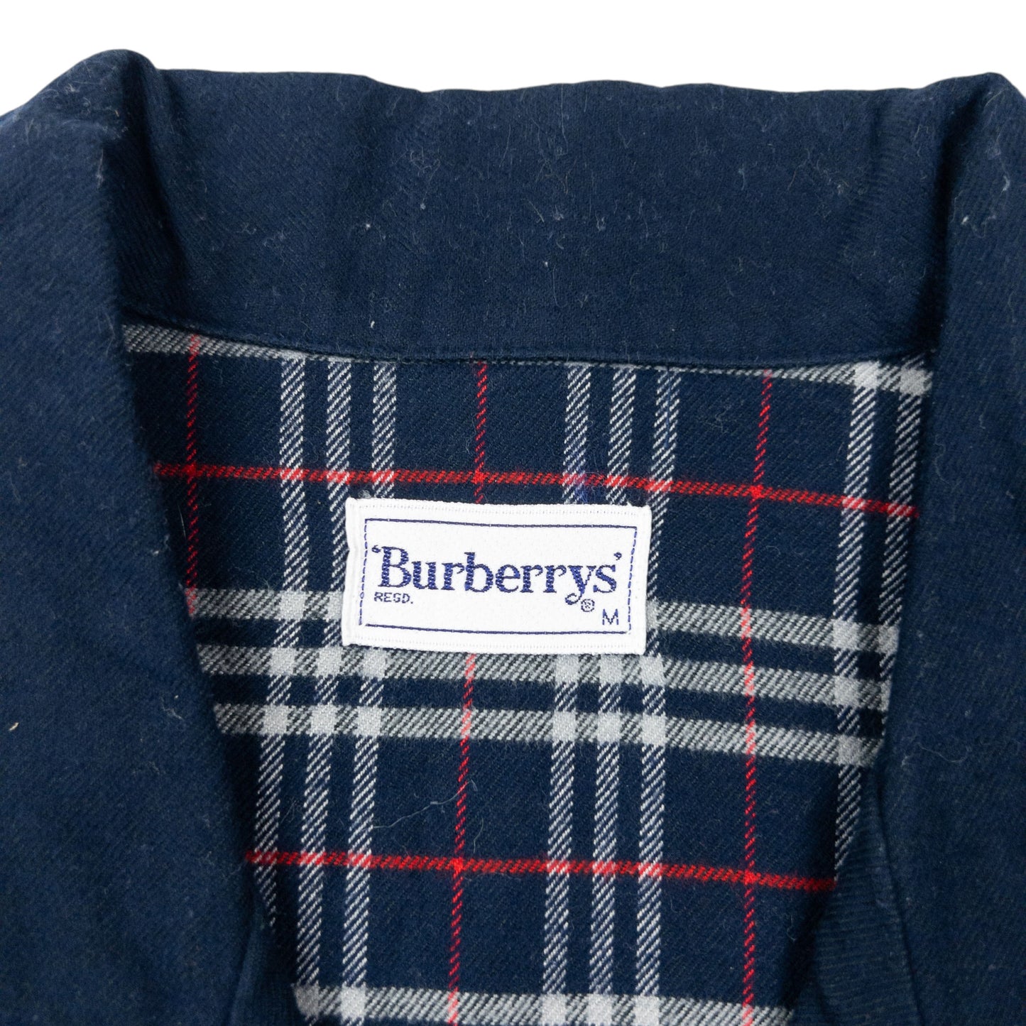 Vintage 90s Burberry Nova Check Long Sleeve Button Up Pyjama Shirt Size M