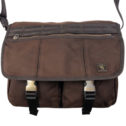 Vintage Porter International Crossbody Satchel Bag