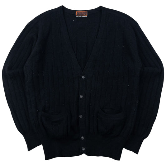 Vintage 80s YSL Yves Saint Laurent Cashmere Cardigan Size M