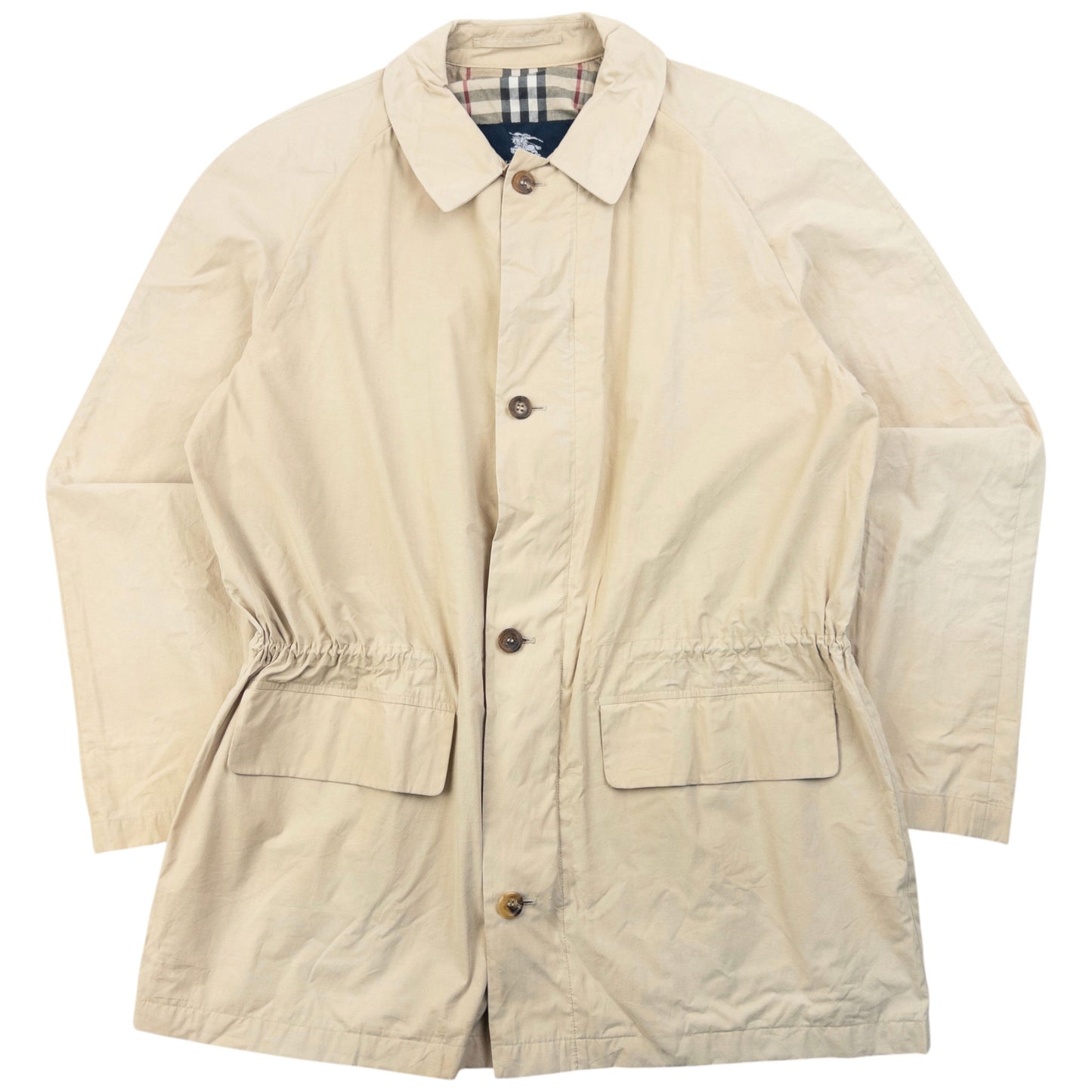 Vintage 2000s Burberry Zip Up Jacket Size M
