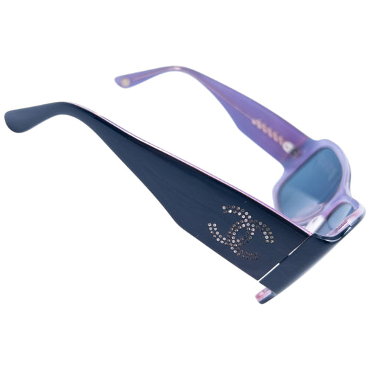 Vintage 2000s Chanel Diamanté Sunglasses