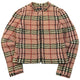 Vintage 2000s Burberry Nova Check Tweed Jacket Womens Size M