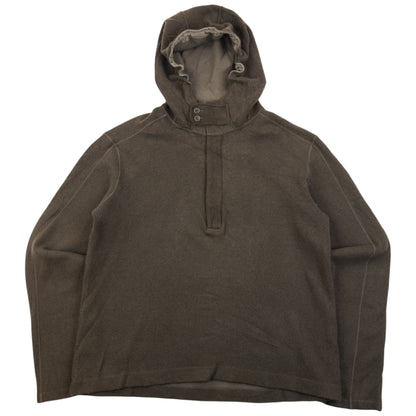 Vintage 2008 CP Company Q Zip Wool Hoodie Size L