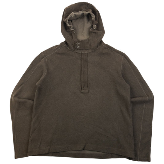 Vintage 2008 CP Company Q Zip Wool Hoodie Size L