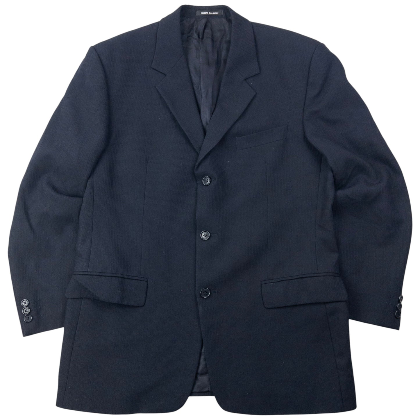 Vintage 90s Pierre Balmain Jacket & Trousers Suit Set Size L
