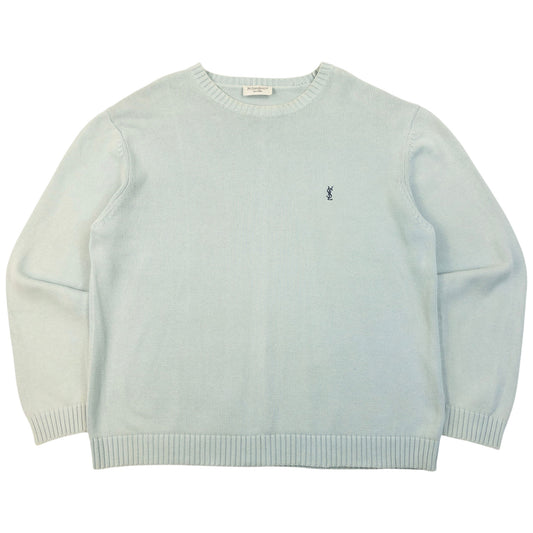Vintage 2000s YSL Yves Saint Laurent Knit Jumper Size L