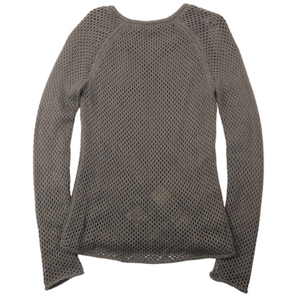 Vintage Burberry Brit Layered Knit Jumper Womens Size L