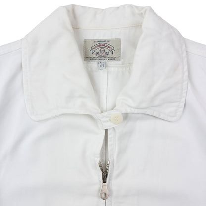 Vintage 90s Armani Jeans Zip Up Jacket Womens Size S