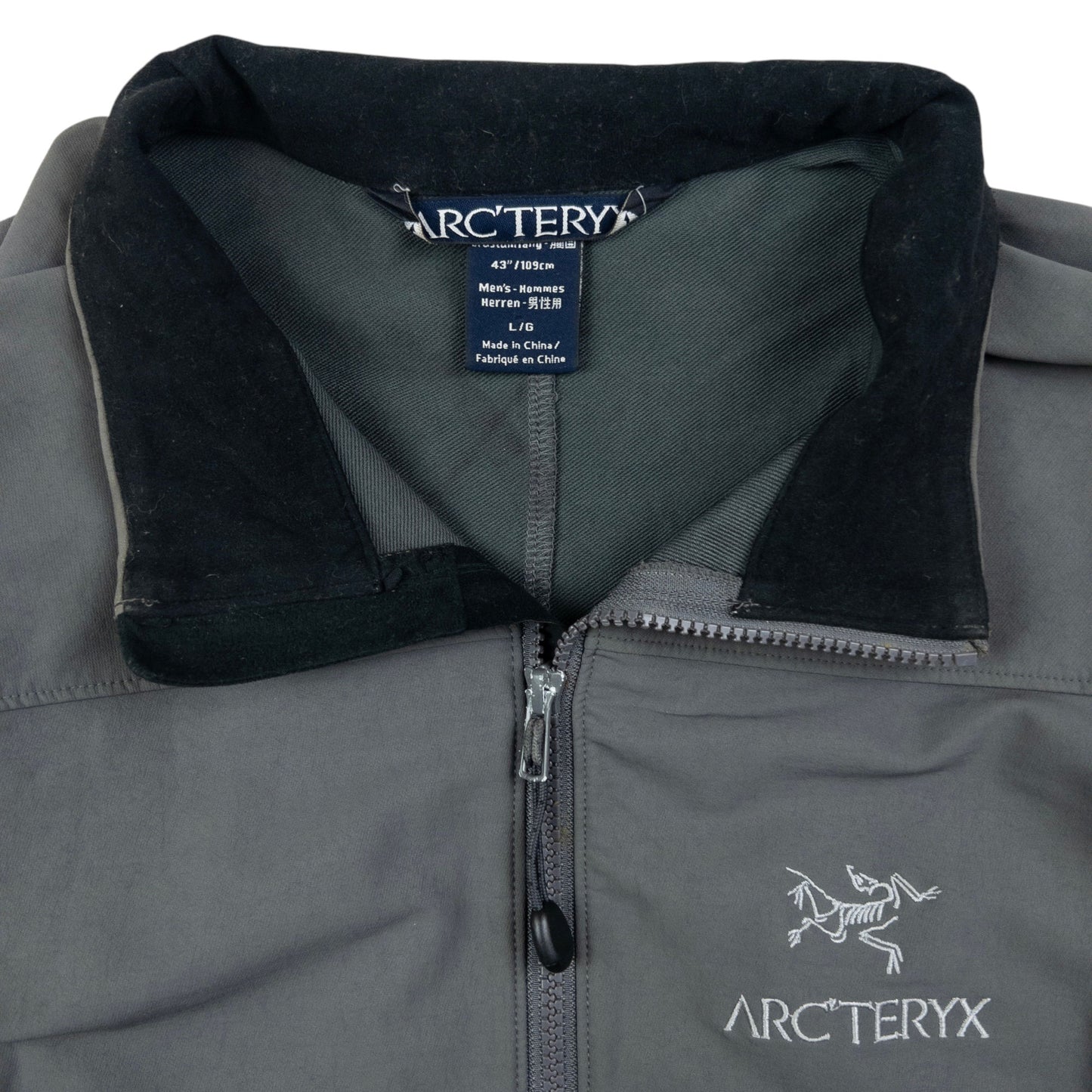 Vintage Arcteryx Soft Shell Zip Up Jacket Size L