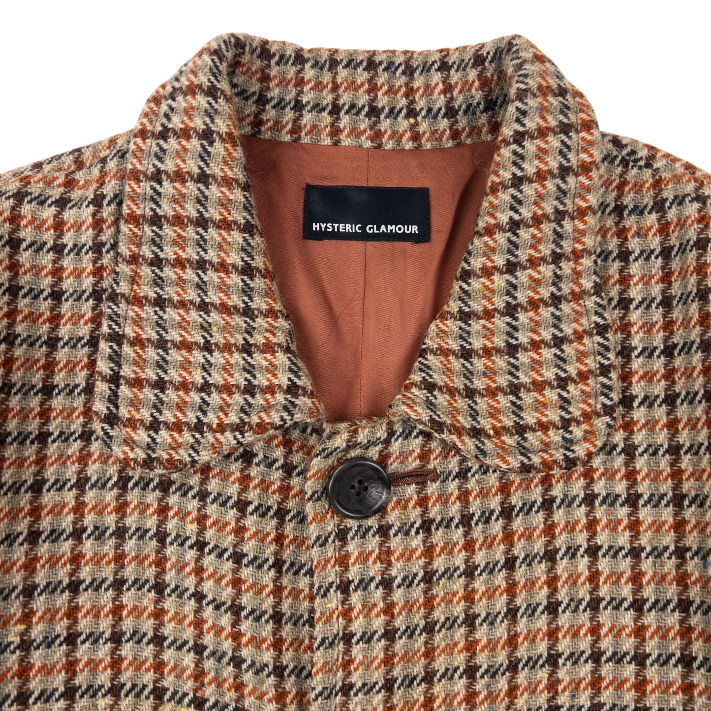 Vintage 2000s Hysteric Glamour Checkered Wool Jacket Size L