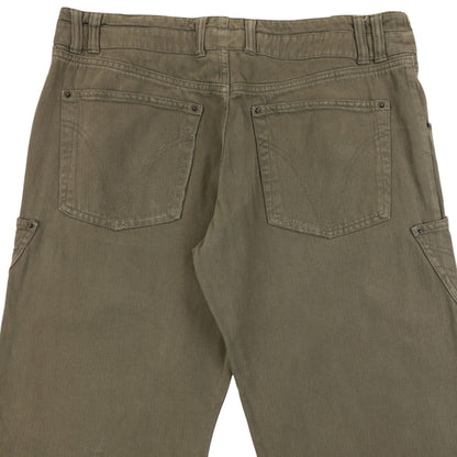 Vintage 2003 Dolce & Gabbana Zip Cuff Denim Jeans Size W34