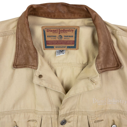 Vintage Diesel Industry Button Up Jacket Size M