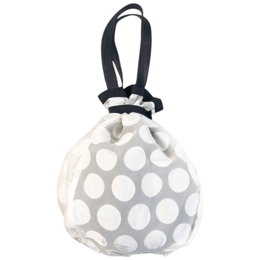 Vintage 2000s Yohji Yamamoto Polka Dot Pouch Bag