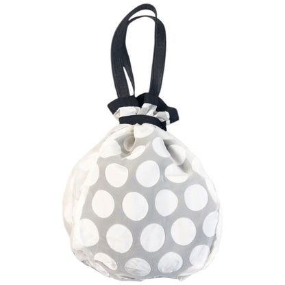 Vintage 2000s Yohji Yamamoto Polka Dot Pouch Bag