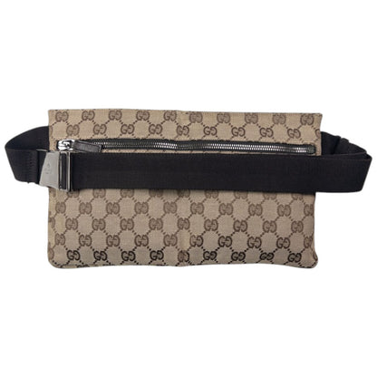 Vintage Gucci Monogram Crossbody Bag