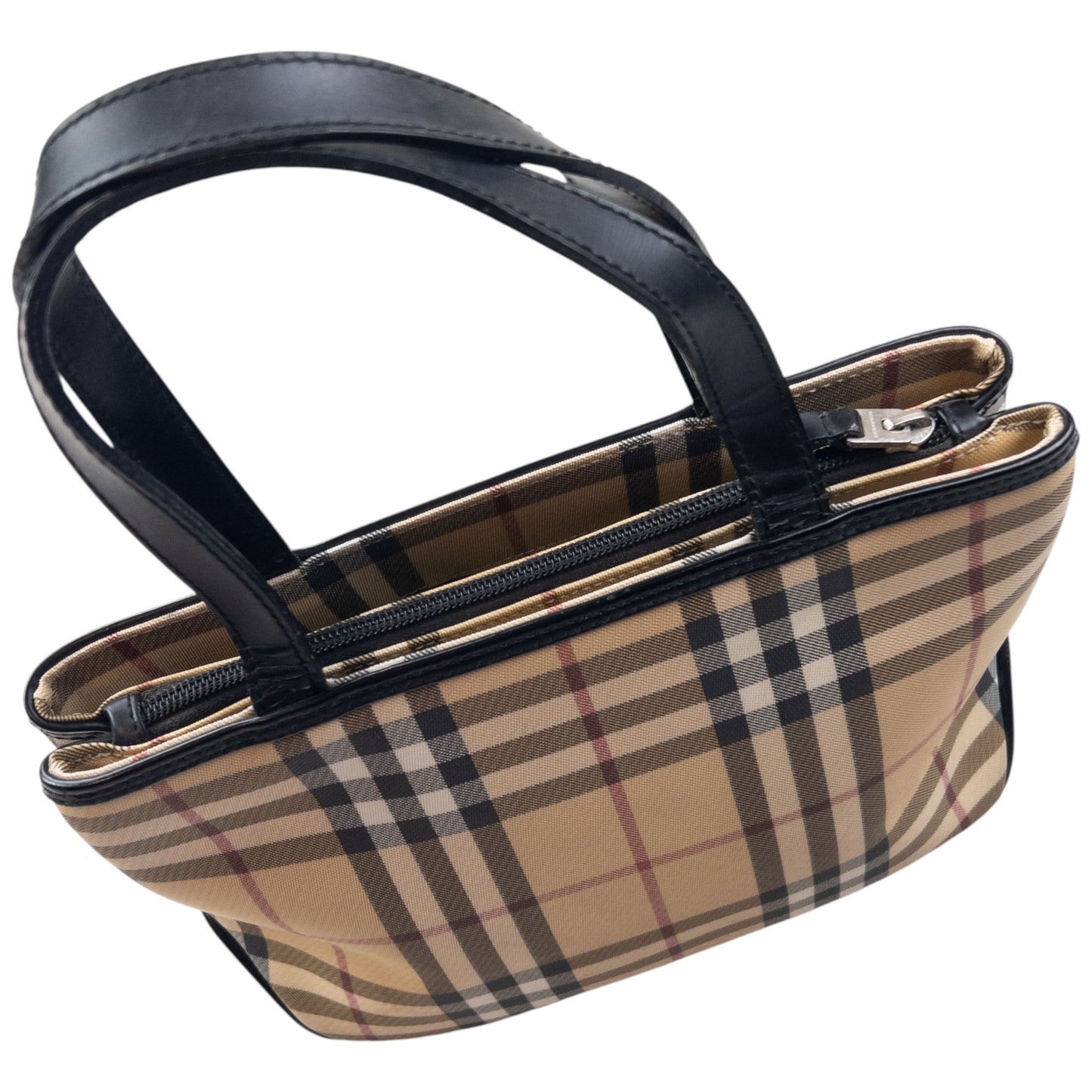 Vintage 2000s Burberry Nova Check Handbag