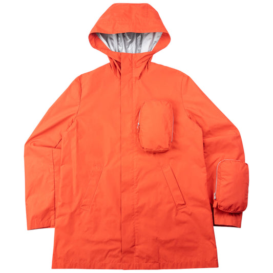 Vintage 2000s I.S. Sunao Kuwahara 3d Pocket Zip Up Rain Jacket Size S