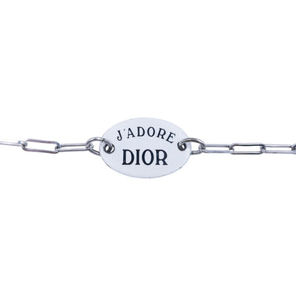 Vintage Dior J'adore Email Me Tag Bracelet
