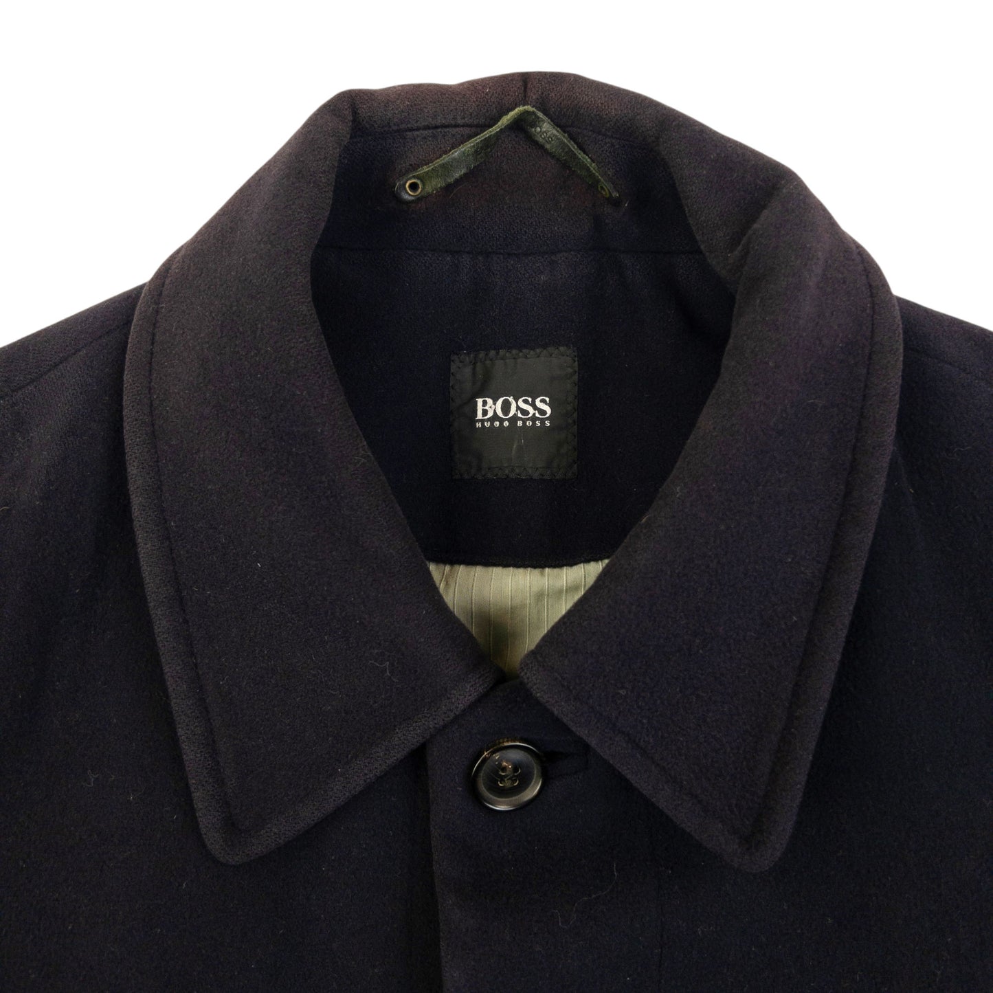 Vintage 2000s Hugo Boss Button Up Cashmere Wool Jacket Size L