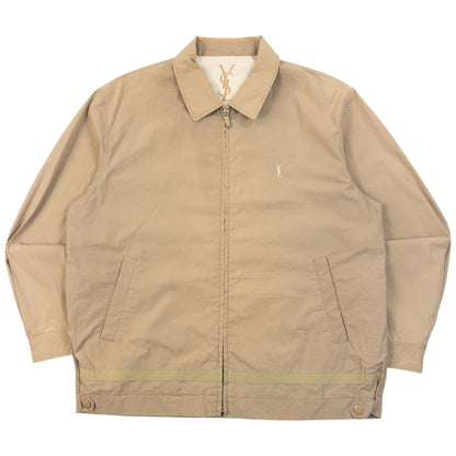 Vintage 90s YSL Yves Saint Laurent Harrington Jacket Size L