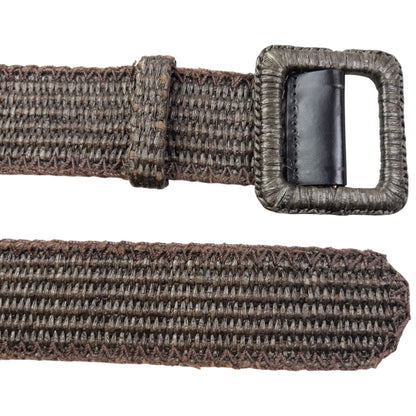 Vintage 90s YSL Yves Saint Laurent Woven Belt Size L