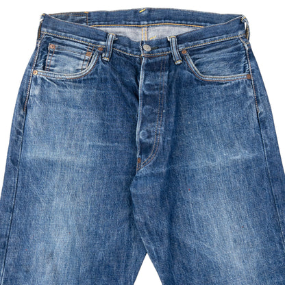 Vintage 2000s Evisu Gull Symbol Text Japanese Denim Jeans Size W31