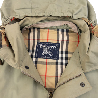 Vintage 90s Burberry Nova Check Lined Jacket Size M