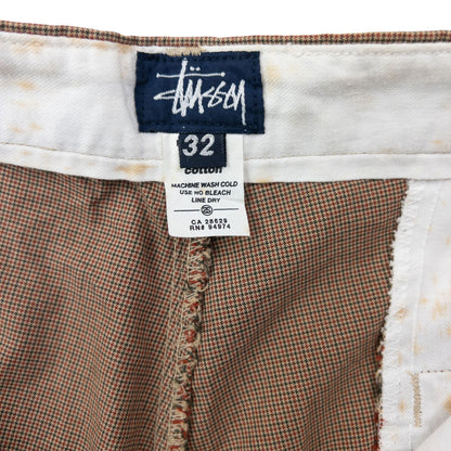 Vintage 2000s Stussy High Waisted Pattern Trousers Size W29