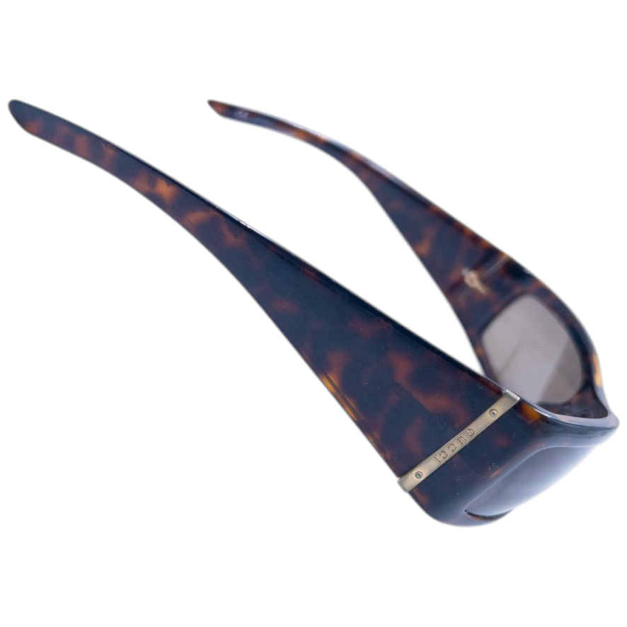 Vintage Gucci Tortoise Shell Monogram Sunglasses