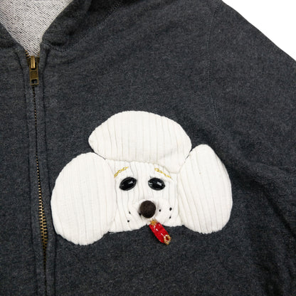 Vintage Ne-Net By Issey Miyake Zip Up Poodle Hoodie Size S