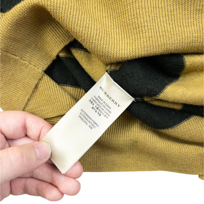 Vintage Burberry Brit Striped Wool Jumper Size XS
