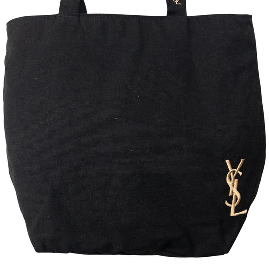 Vintage YSL Yves Saint Laurent Embroidered Tote Shoulder Bag