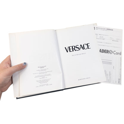 Vintage 1997 Versace Fashion Photography Book By Richard Martin