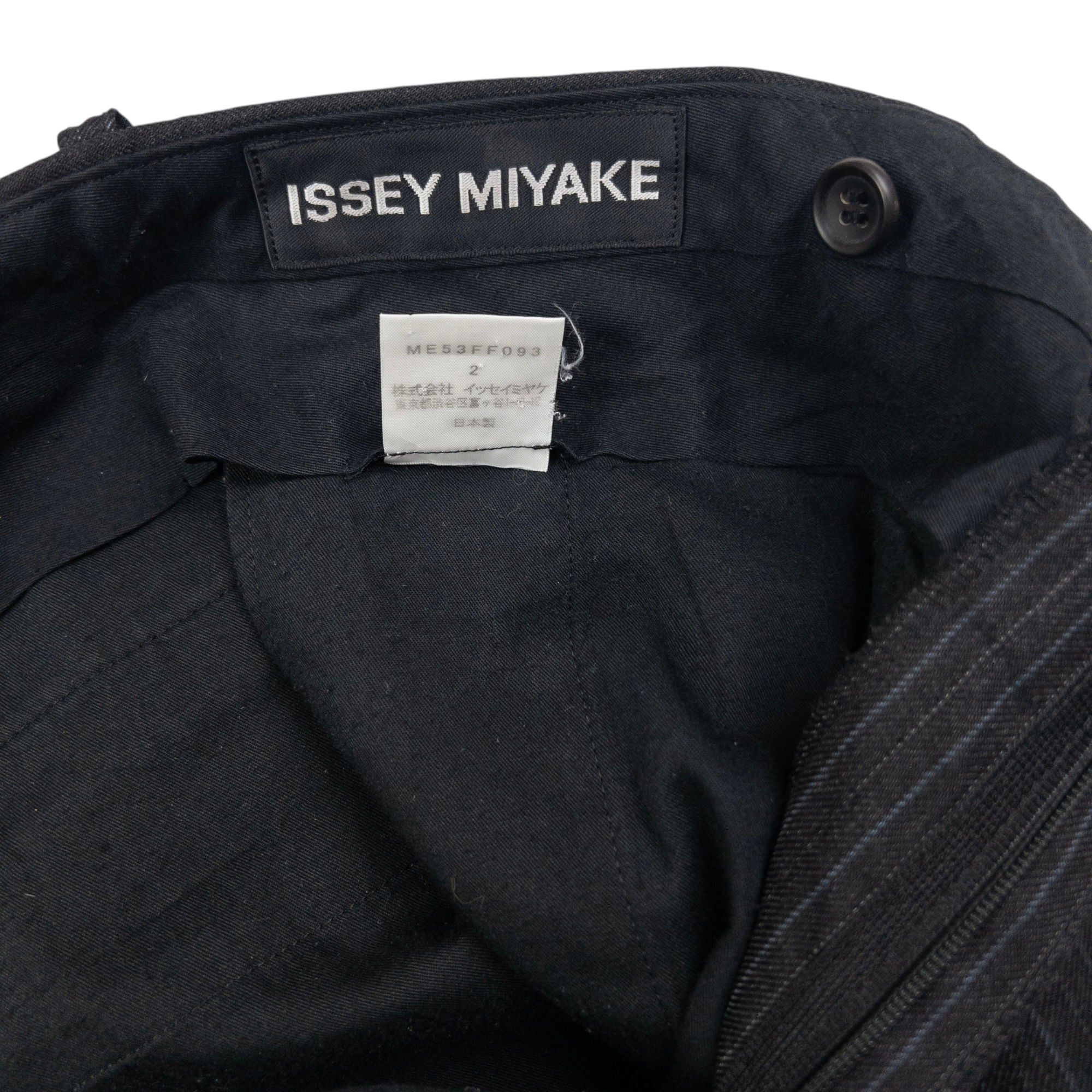 Vintage Issey Miyake Pinstripe Trousers Size W31