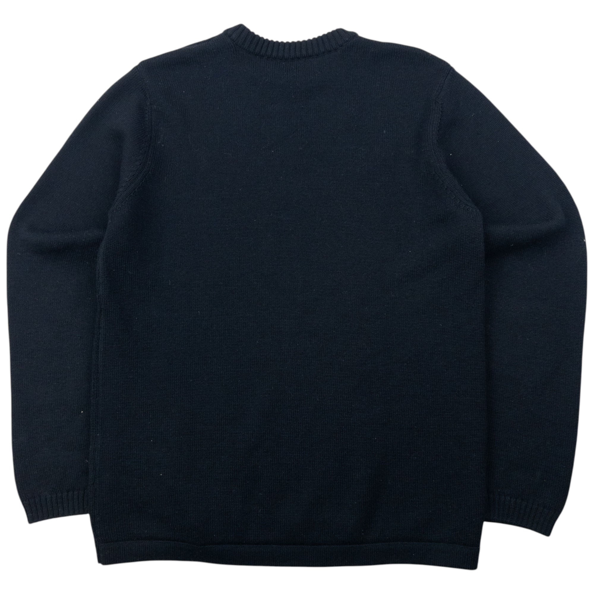 Vintage Armani Jeans Knitted Wool Jumper Size M